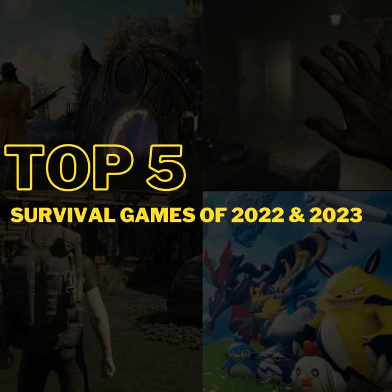 Top 5 best and upcoming Survival Games of 2022 and 2023