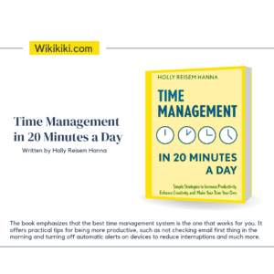 Review of the book "Time management in 20 minutes a day" 