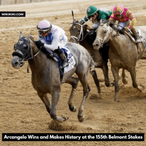 Arcangelo Wins and Makes History at the 155th Belmont Stakes