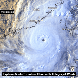 Typhoon Saola Threatens China with Category 4 Winds