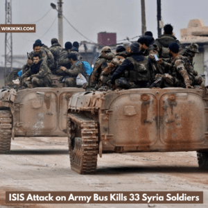 ISIS Attack on Army Bus Kills 33 Syrian Soldiers