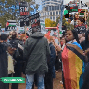 London: 100,000 Protesters Joined Pro-Palestinian March