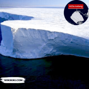 A23a World's Largest Iceberg is on the Move After 30 Years