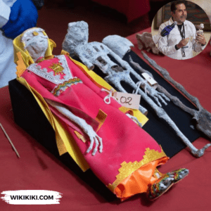 Peru alien are Dolls Made with Animal Bones