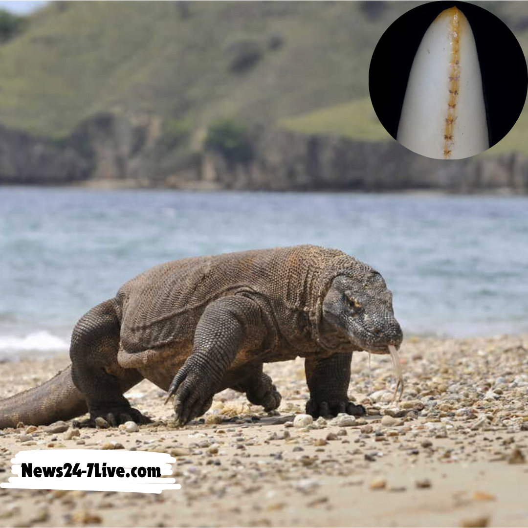 Komodo Dragons have Iron-Coated, Serrated Teeth, Study Reveals